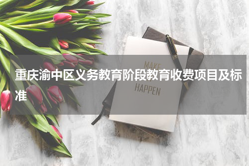 重庆渝中区义务教育阶段教育收费项目及标准