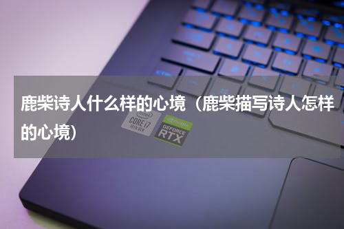 鹿柴诗人什么样的心境（鹿柴描写诗人怎样的心境）