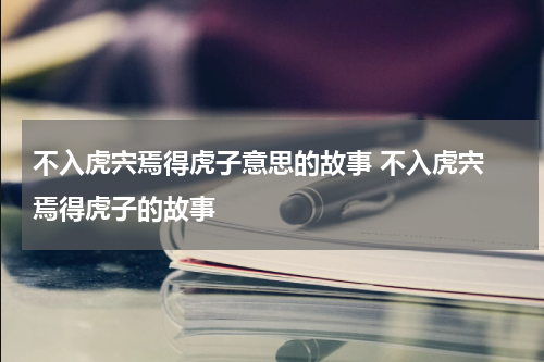 不入虎宍焉得虎子意思的故事 不入虎宍 焉得虎子的故事