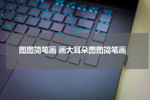 图图简笔画 画大耳朵图图简笔画