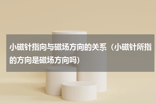 小磁针指向与磁场方向的关系（小磁针所指的方向是磁场方向吗）