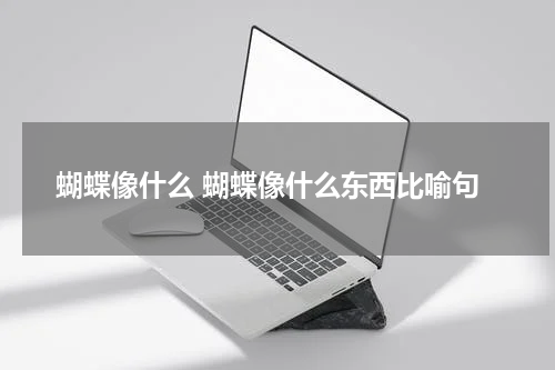 蝴蝶像什么 蝴蝶像什么东西比喻句