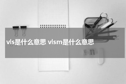 vls是什么意思 vlsm是什么意思