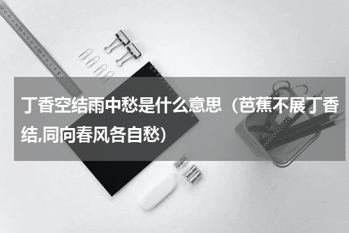 丁香空结雨中愁是什么意思（芭蕉不展丁香结,同向春风各自愁）