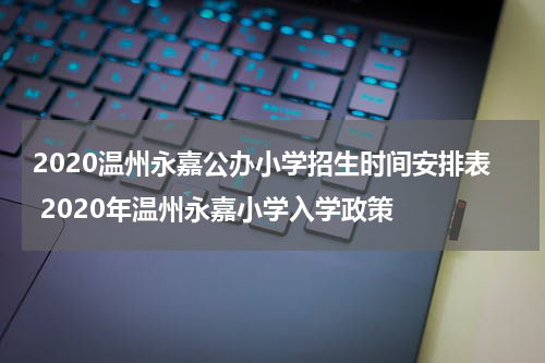 2020温州永嘉公办小学招生时间安排表 2020年温州永嘉小学入学政策