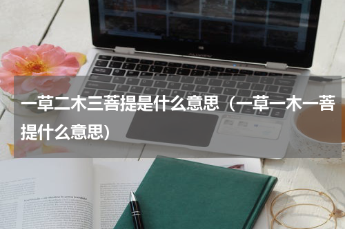 一草二木三菩提是什么意思（一草一木一菩提什么意思）