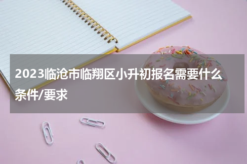 2023临沧市临翔区小升初报名需要什么条件/要求