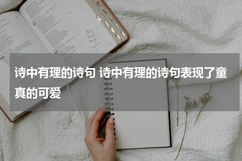 诗中有理的诗句 诗中有理的诗句表现了童真的可爱