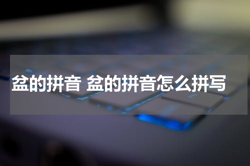 盆的拼音 盆的拼音怎么拼写