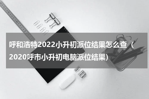 呼和浩特2022小升初派位结果怎么查（2020呼市小升初电脑派位结果）