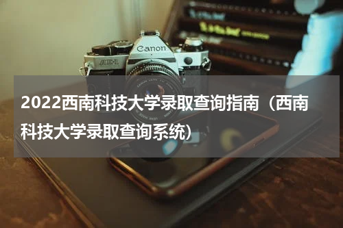 2022西南科技大学录取查询指南（西南科技大学录取查询系统）