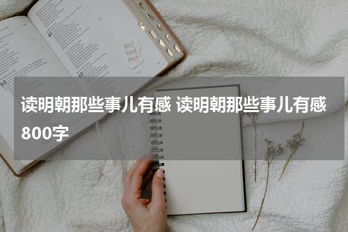 读明朝那些事儿有感 读明朝那些事儿有感800字