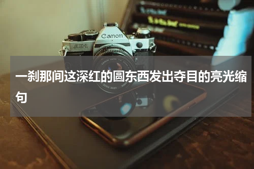 一刹那间这深红的圆东西发出夺目的亮光缩句