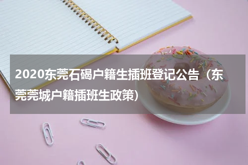2020东莞石碣户籍生插班登记公告（东莞莞城户籍插班生政策）