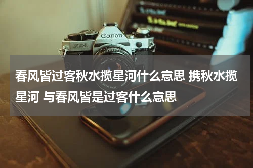 春风皆过客秋水揽星河什么意思 携秋水揽星河 与春风皆是过客什么意思