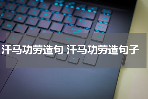汗马功劳造句 汗马功劳造句子