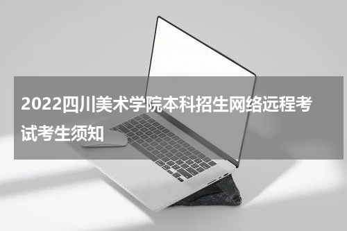 2022四川美术学院本科招生网络远程考试考生须知