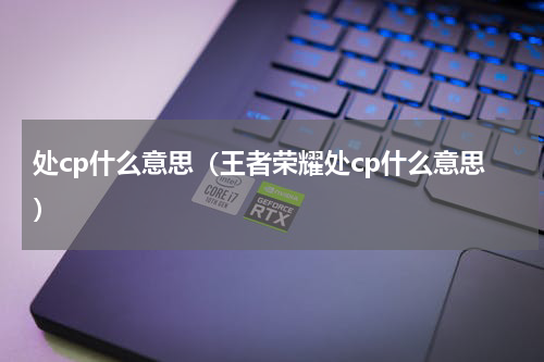 处cp什么意思（王者荣耀处cp什么意思）