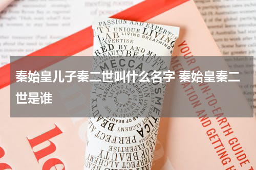 秦始皇儿子秦二世叫什么名字 秦始皇秦二世是谁