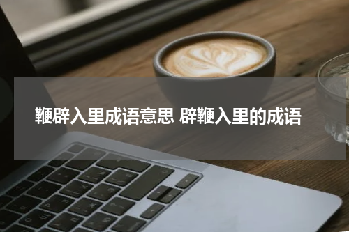 鞭辟入里成语意思 辟鞭入里的成语