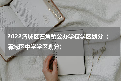 2022清城区石角镇公办学校学区划分（清城区中学学区划分）