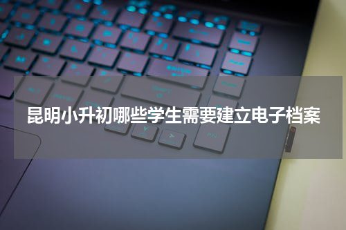 昆明小升初哪些学生需要建立电子档案