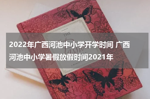 2022年广西河池中小学开学时间 广西河池中小学暑假放假时间2021年