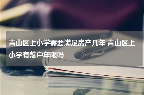 青山区上小学需要满足房产几年 青山区上小学有落户年限吗