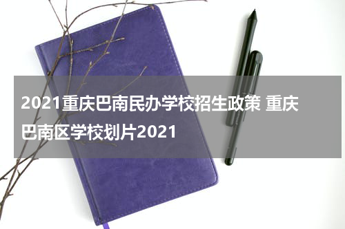 2021重庆巴南民办学校招生政策 重庆巴南区学校划片2021