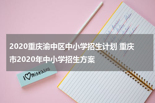 2020重庆渝中区中小学招生计划 重庆市2020年中小学招生方案