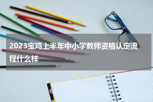 2023宝鸡上半年中小学教师资格认定流程什么样