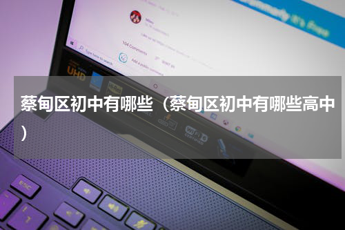 蔡甸区初中有哪些（蔡甸区初中有哪些高中）