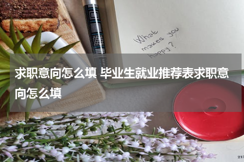 求职意向怎么填 毕业生就业推荐表求职意向怎么填
