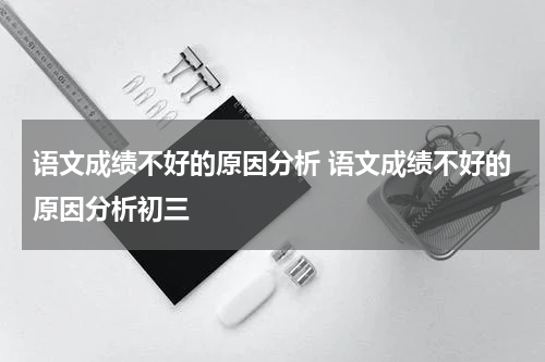 语文成绩不好的原因分析 语文成绩不好的原因分析初三