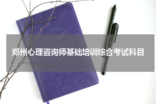 郑州心理咨询师基础培训综合考试科目