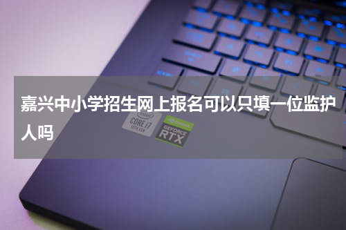 嘉兴中小学招生网上报名可以只填一位监护人吗