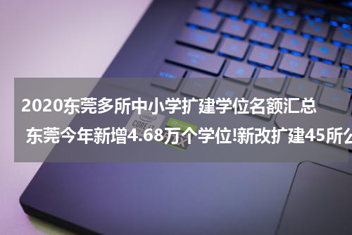 2020东莞多所中小学扩建学位名额汇总 东莞今年新增4.68万个学位!新改扩建45所公办中小学!