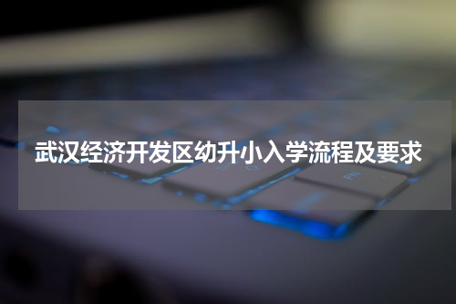 武汉经济开发区幼升小入学流程及要求