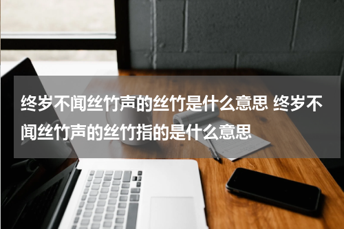 终岁不闻丝竹声的丝竹是什么意思 终岁不闻丝竹声的丝竹指的是什么意思