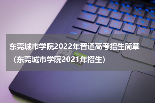 东莞城市学院2022年普通高考招生简章（东莞城市学院2021年招生）