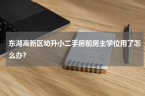 东湖高新区幼升小二手房前房主学位用了怎么办？
