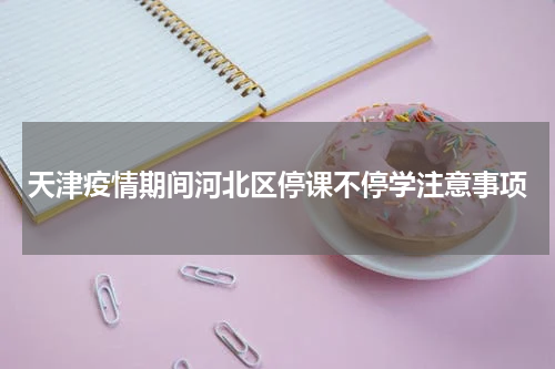 天津疫情期间河北区停课不停学注意事项