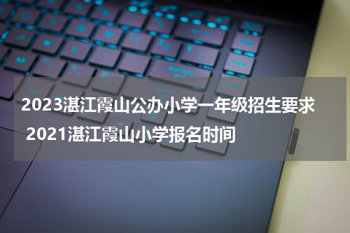 2023湛江霞山公办小学一年级招生要求 2021湛江霞山小学报名时间
