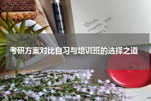  考研方案对比自习与培训班的选择之道