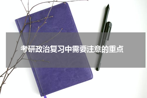  考研政治复习中需要注意的重点
