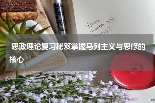 思政理论复习秘笈掌握马列主义与思修的核心