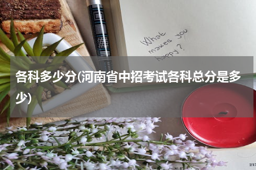 各科多少分(河南省中招考试各科总分是多少)