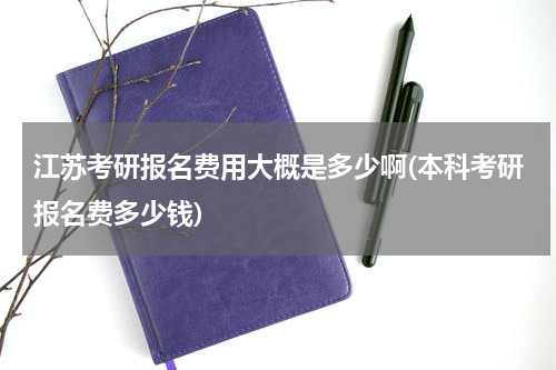 江苏考研报名费用大概是多少啊(本科考研报名费多少钱)