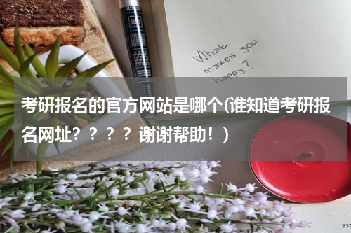 考研报名的官方网站是哪个(谁知道考研报名网址？？？？谢谢帮助！)